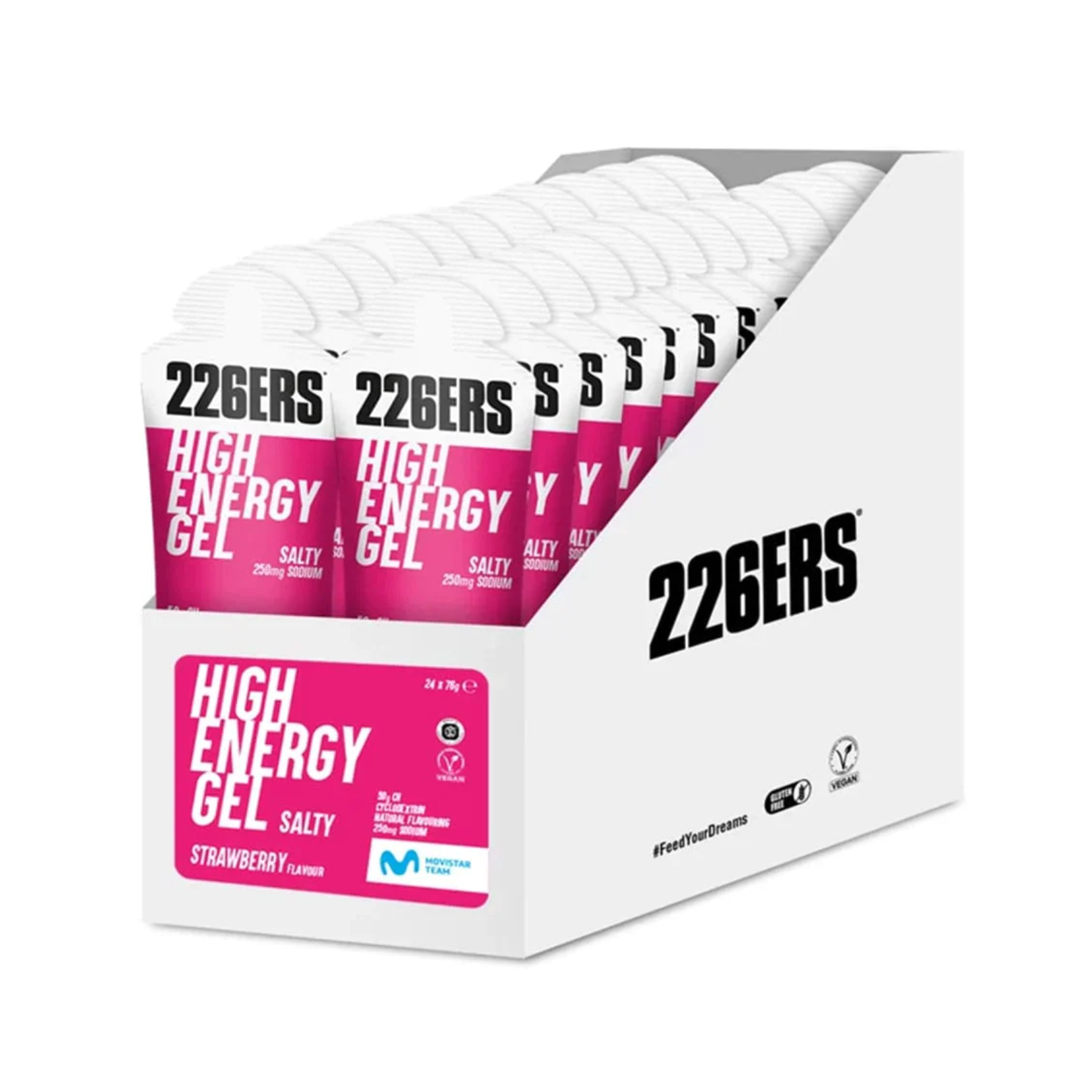 High Energy Gel - caja 24 unidades