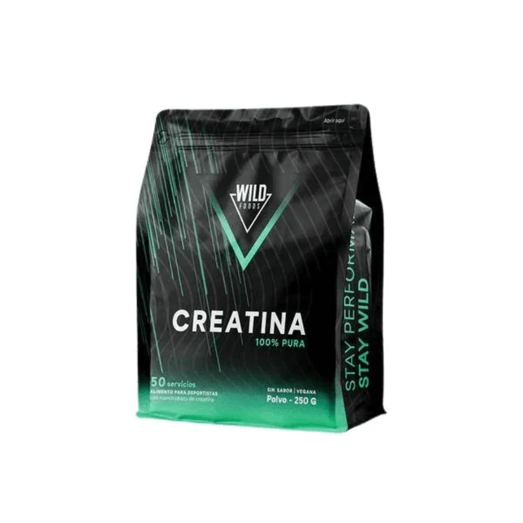 Creatina Monohidratada Wild Foods 250g