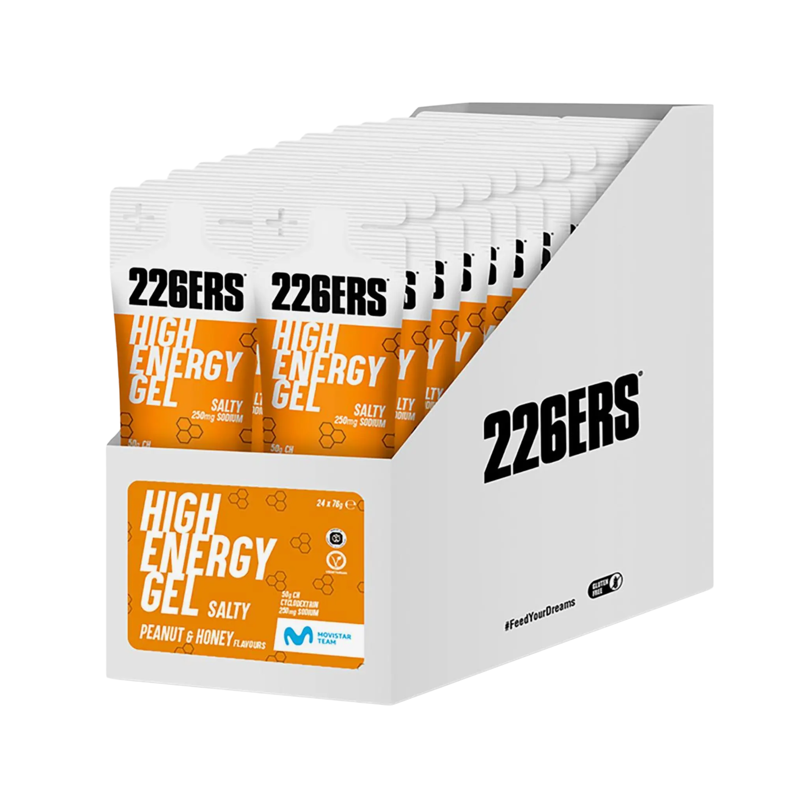 High Energy Gel - caja 24 unidades