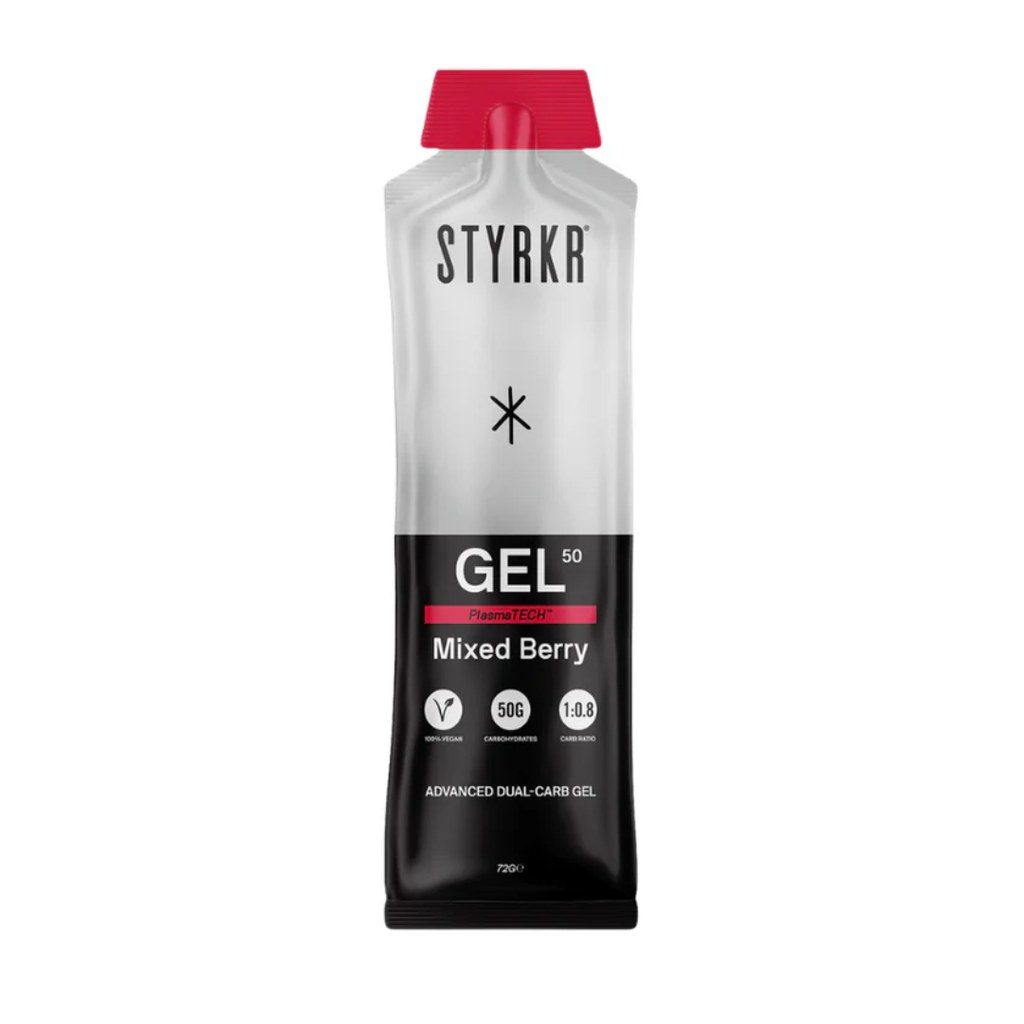Styrkr GEL50 Citrus Dual-Carb Energy Gel